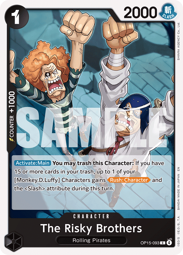 OP15-093, C, The Risky Brothers