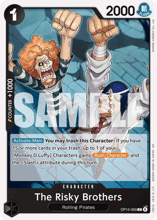 OP15-093, C, The Risky Brothers