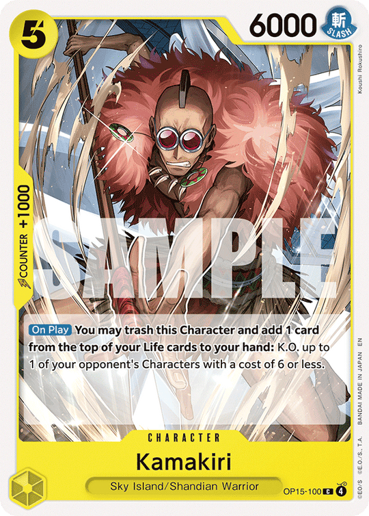 OP15-100, C, Kamakiri
