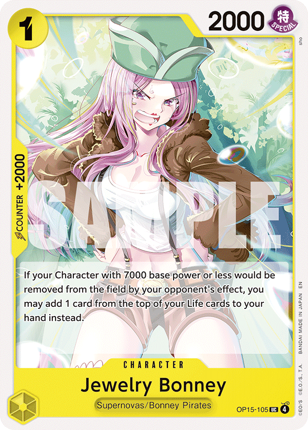 OP15-105, UC, Jewelry Bonney