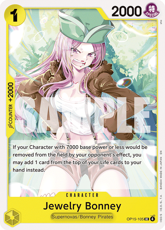 OP15-105, UC, Jewelry Bonney