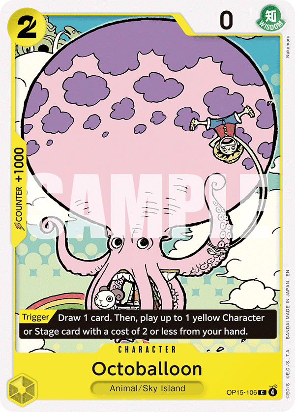 OP15-106, C, Octoballoon