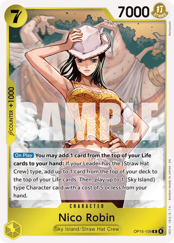 OP15-109, R, Nico Robin