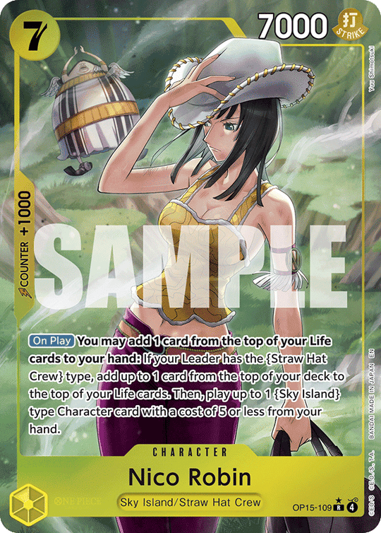 OP15-109, R, Nico Robin (Alternate Art)