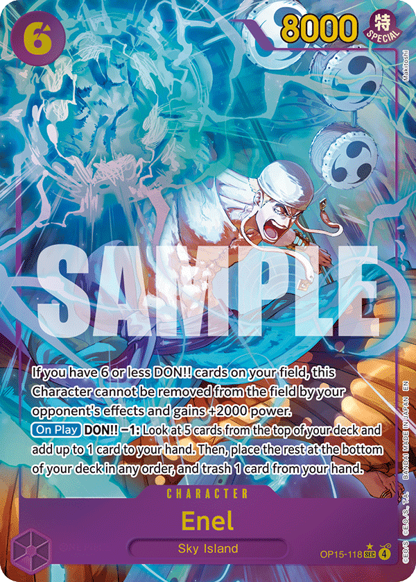 OP15-118, SEC, Enel (Alternate Art)