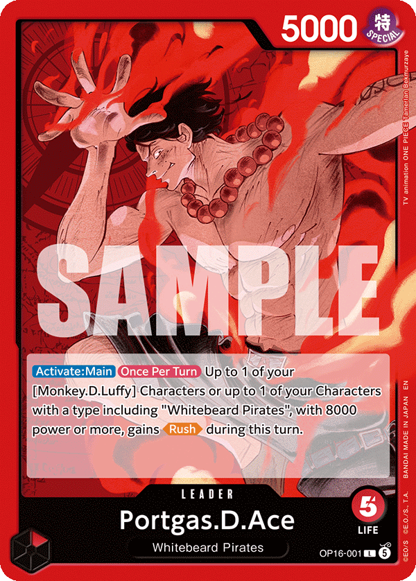 OP16-001, L, Portgas.D.Ace