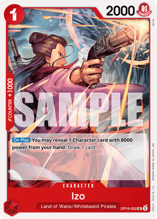 OP16-002, UC, Izo