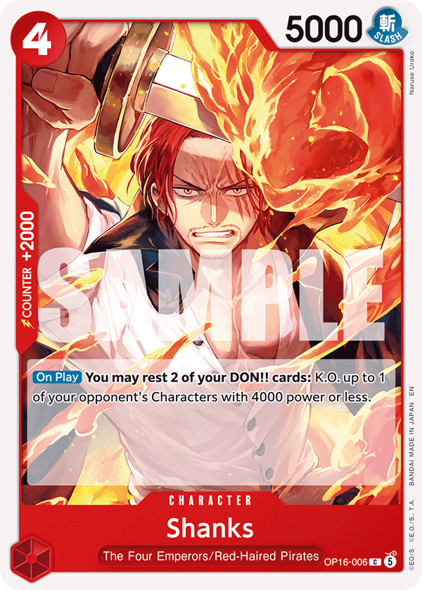 OP16-006, C, Shanks