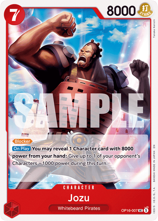 OP16-007, UC, Jozu