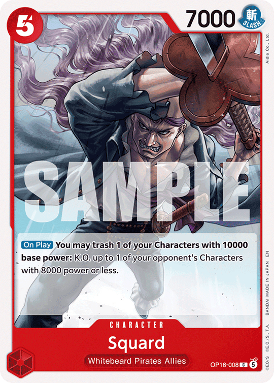 OP16-008, C, Squard