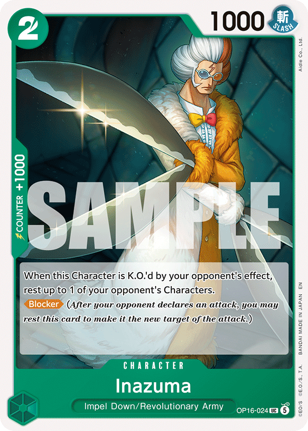 OP16-024, UC, Inazuma
