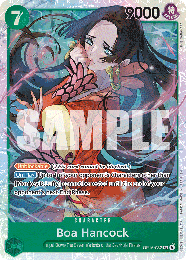 OP16-032, SR, Boa Hancock