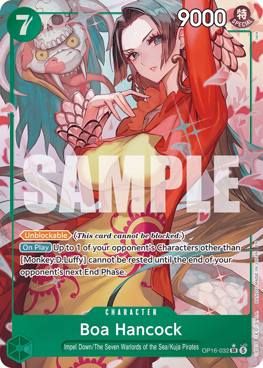 OP16-032, SR, Boa Hancock (Alternate Art)