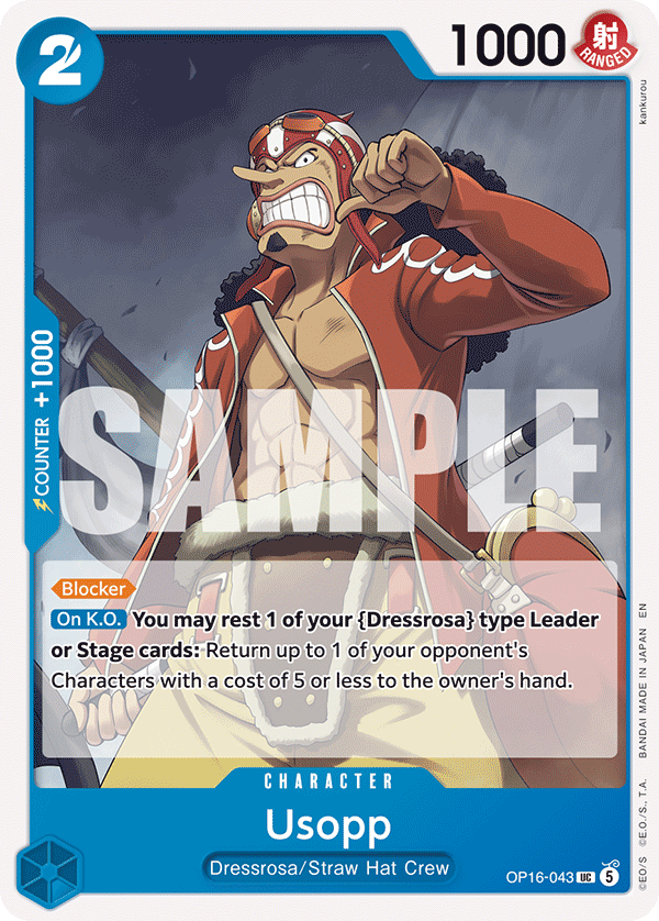 OP16-043, UC, Usopp