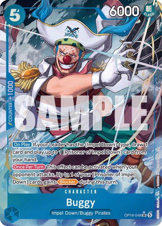 OP16-048, SR, Buggy (Alternate Art)
