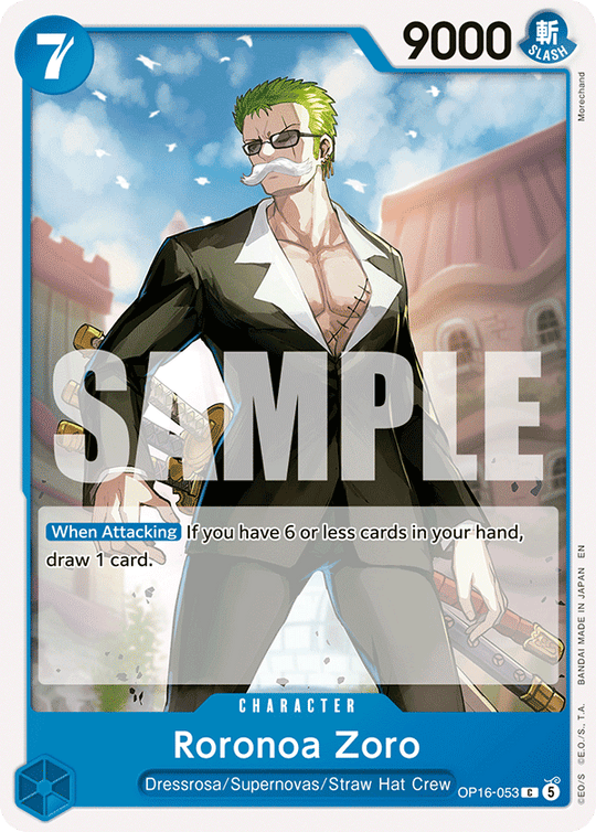OP16-053, C, Roronoa Zoro