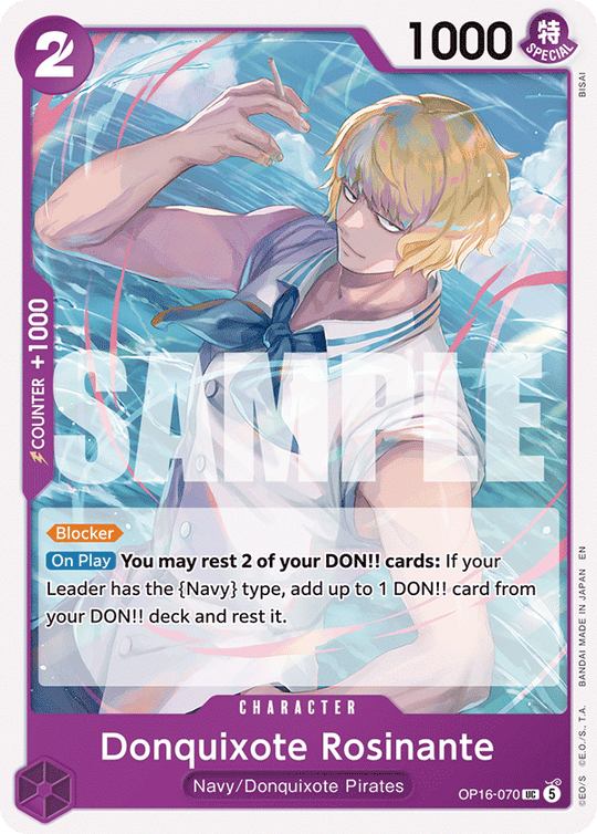 OP16-070, UC, Donquixote Rosinante