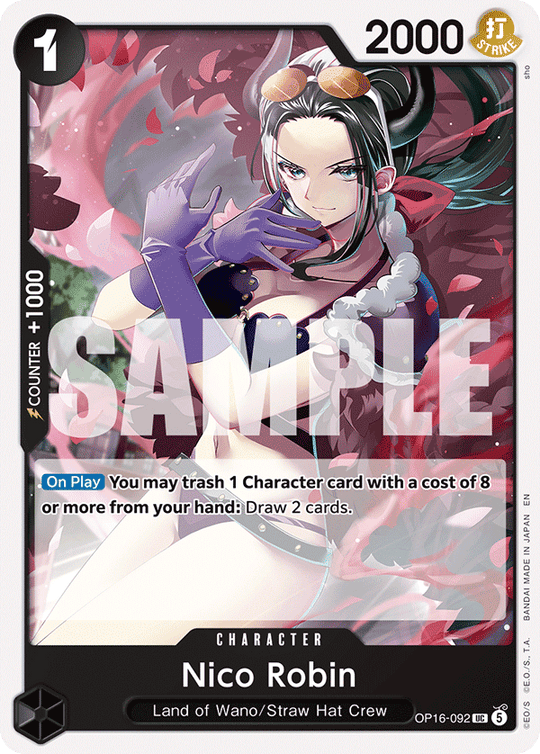 OP16-092, UC, Nico Robin