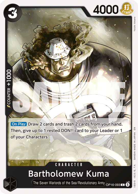 OP16-093, C, Bartholomew Kuma
