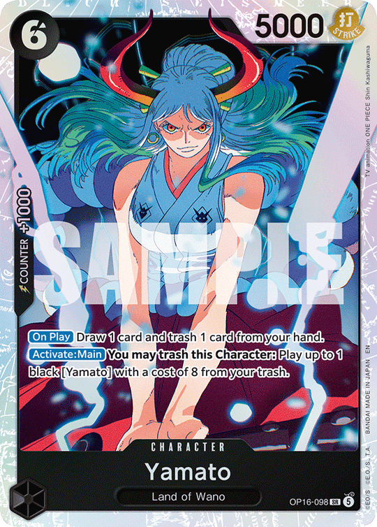 OP16-098, SR, Yamato