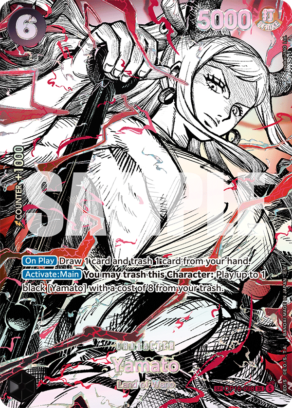 OP16-098, SR, Yamato (OP17 Special Rare)