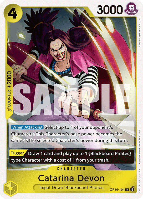 OP16-104, R, Catarina Devon