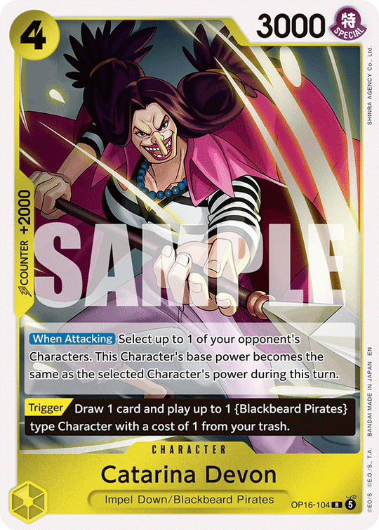 OP16-104, R, Catarina Devon