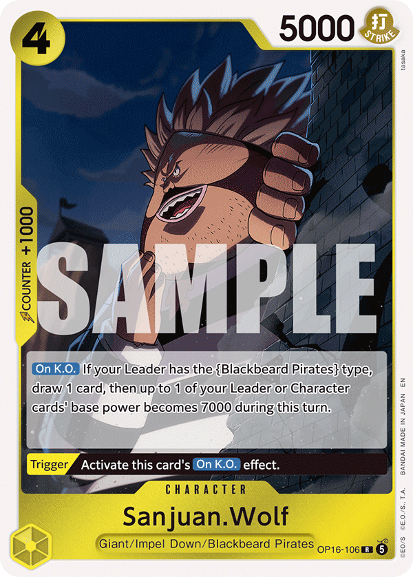 OP16-106, R, Sanjuan.Wolf