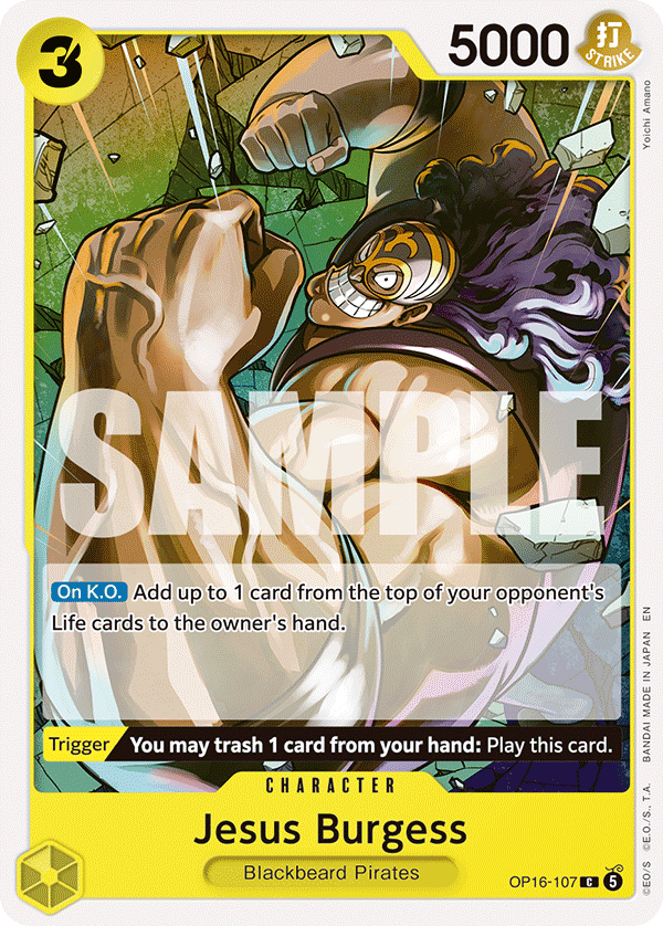 OP16-107, C, Jesus Burgess