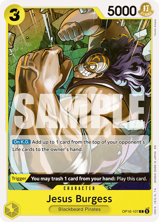 OP16-107, C, Jesus Burgess
