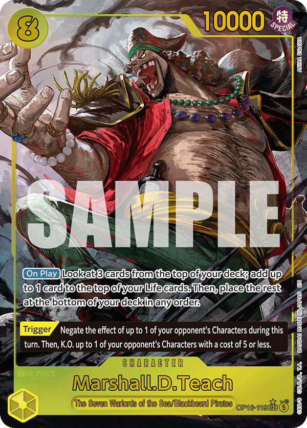 OP16-119, SEC, Marshall.D.Teach (Alternate Art)