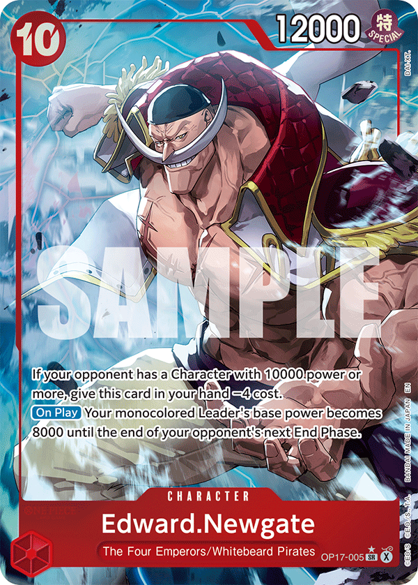 OP17-005, SR, Edward.Newgate (Alternate Art)