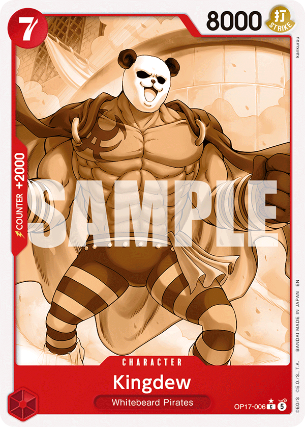 OP17-006, C, Kingdew (Panda Alternate Art)