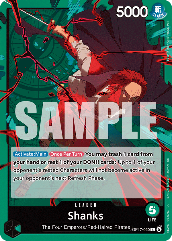 OP17-020, L,  Shanks