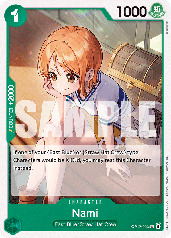 OP17-023, UC, Nami
