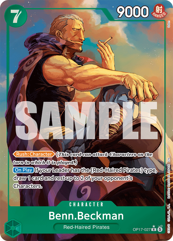OP17-027, R, Benn.Beckman (Alternate Art)