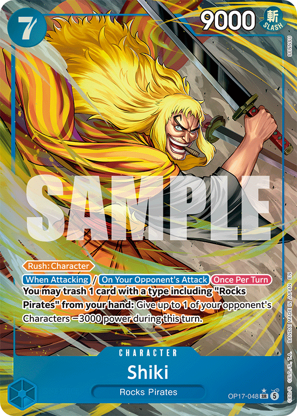 OP17-048, SR, Shiki (Alternate Art)