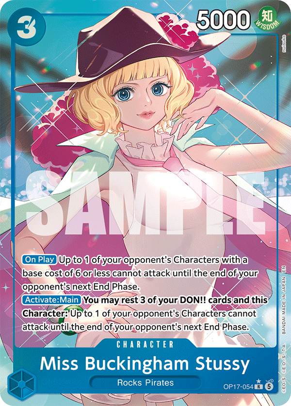 OP17-054, R, Miss Buckingham Stussy (Alternate Art)