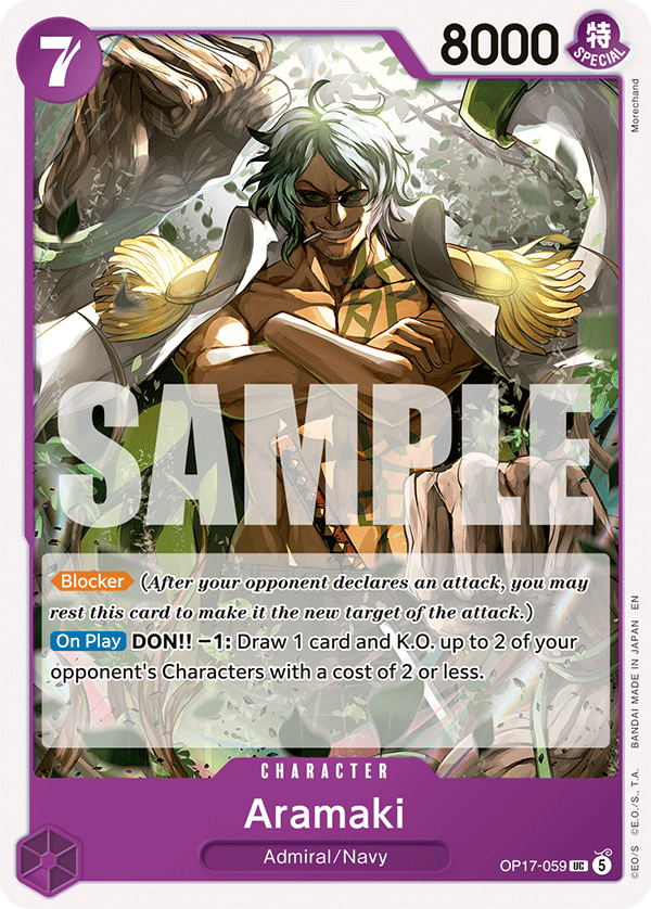 OP17-059, UC, Aramaki