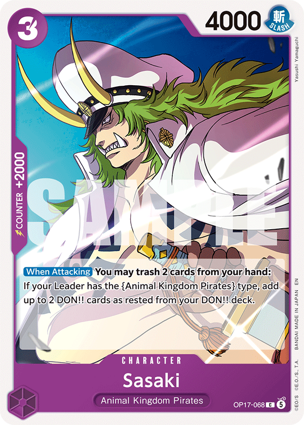 OP17-068, C, Sasaki
