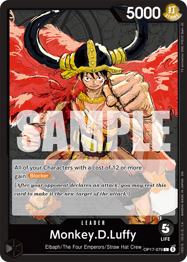 OP17-079, L, Monkey.D.Luffy