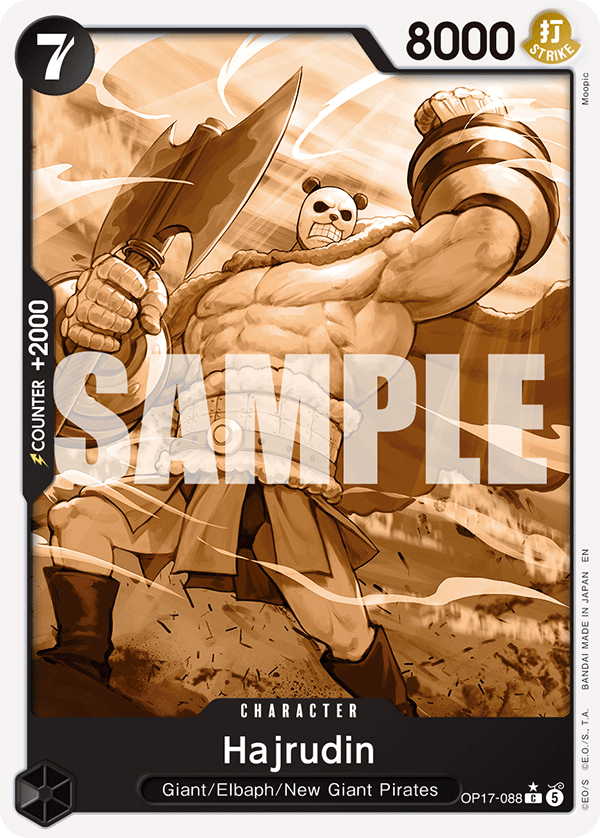 OP17-088, C, Hajrudin (Panda Alternate Art)