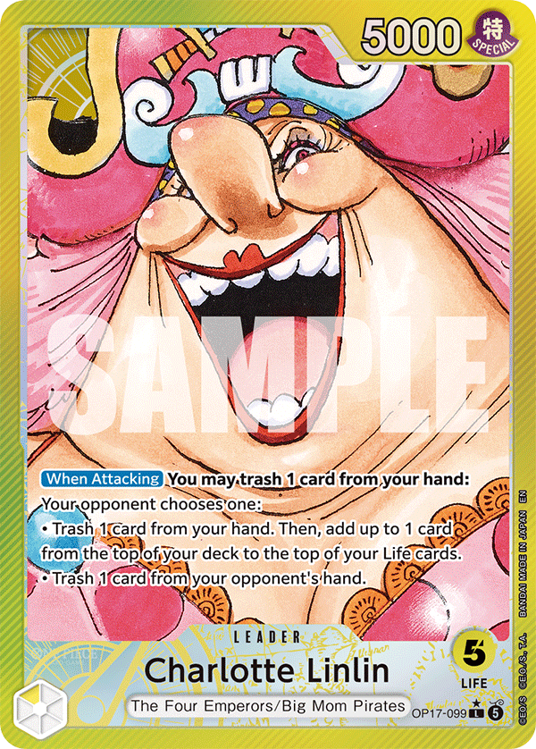 OP17-099, L, Charlotte Linlin (Alternate Art)