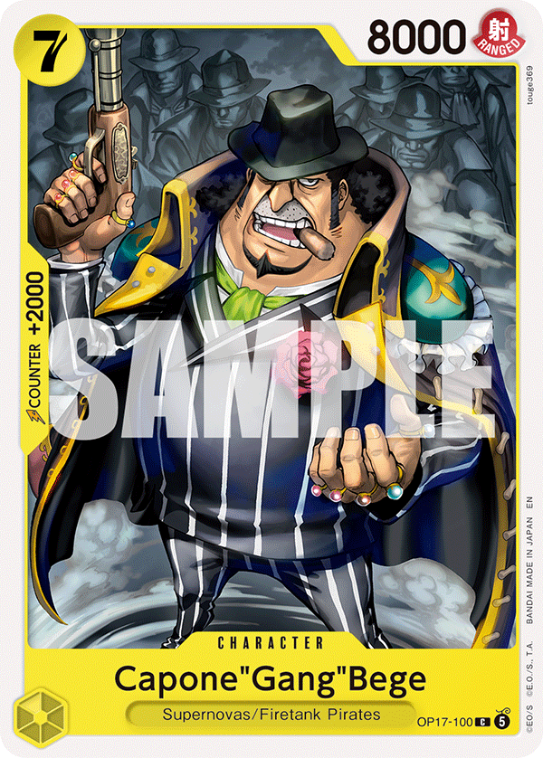 OP17-100, C, Capone"Gang"Bege