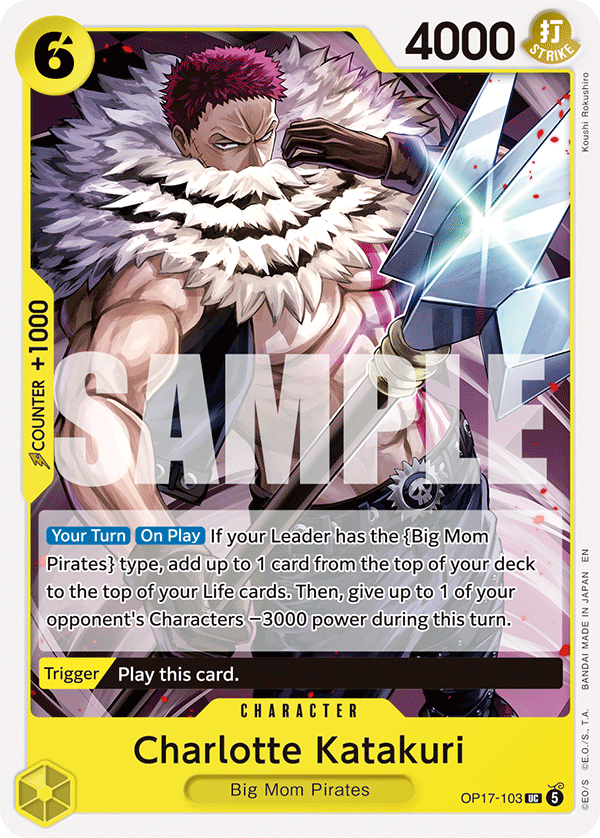 OP17-103, UC, Charlotte Katakuri