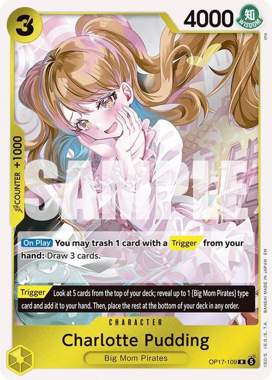 OP17-109, R, Charlotte Pudding