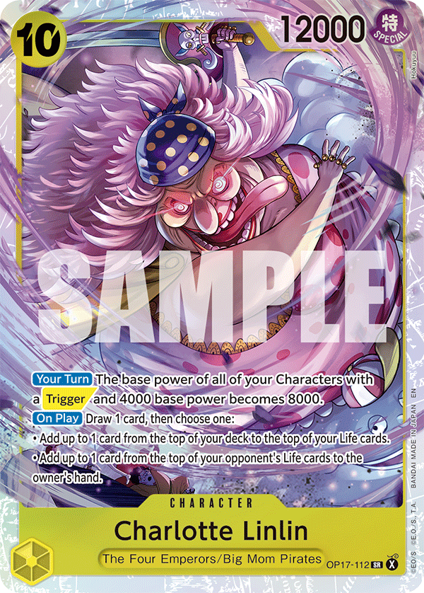 OP17-112, SR, Charlotte Linlin