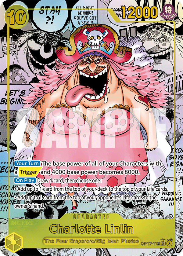 OP17-112, SR, Charlotte Linlin (Manga Rare)