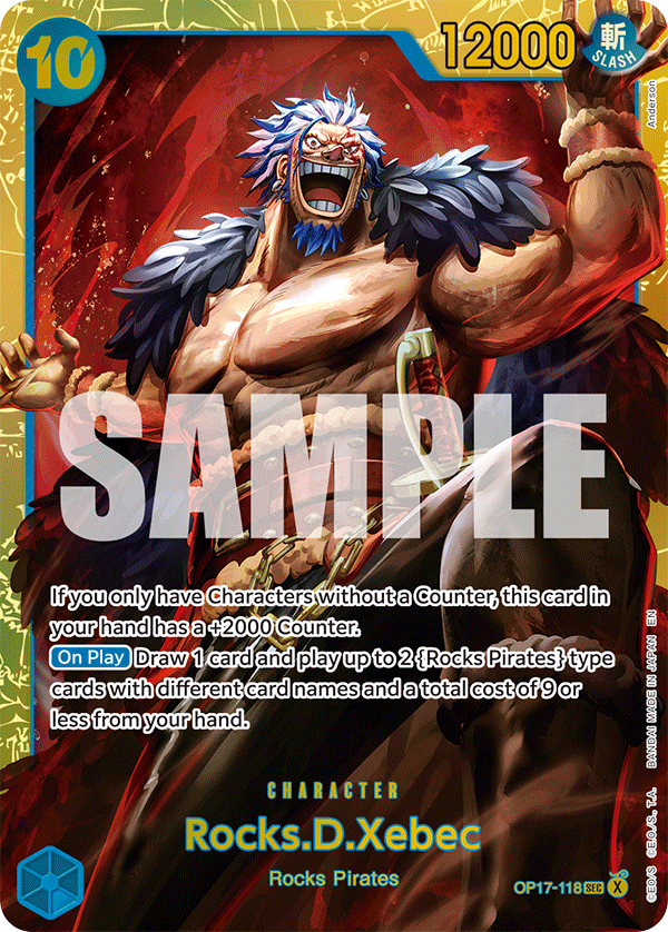 OP17-118, SEC, Rocks.D.Xebec