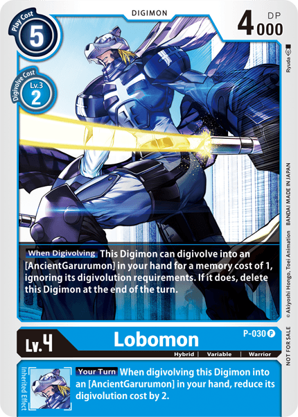 P-030 P, Lobomon (Revision Pack Reprint)